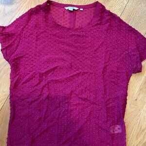 Sheer textured Boden blouse, sz 2